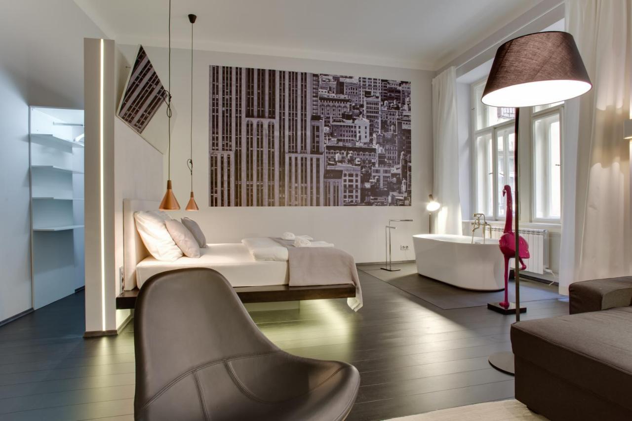 Bright Prague Havelska Apartman Kültér fotó