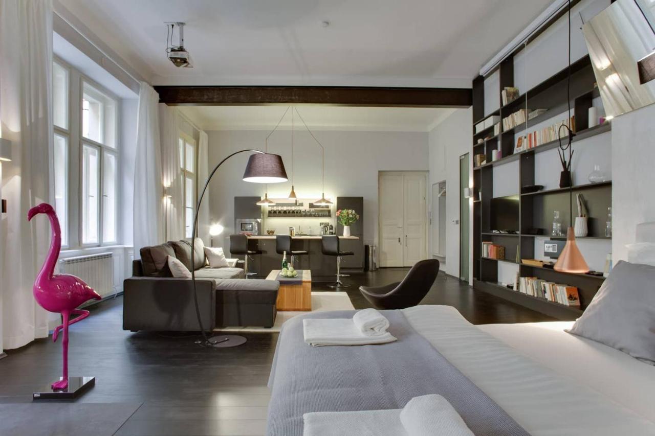 Bright Prague Havelska Apartman Kültér fotó